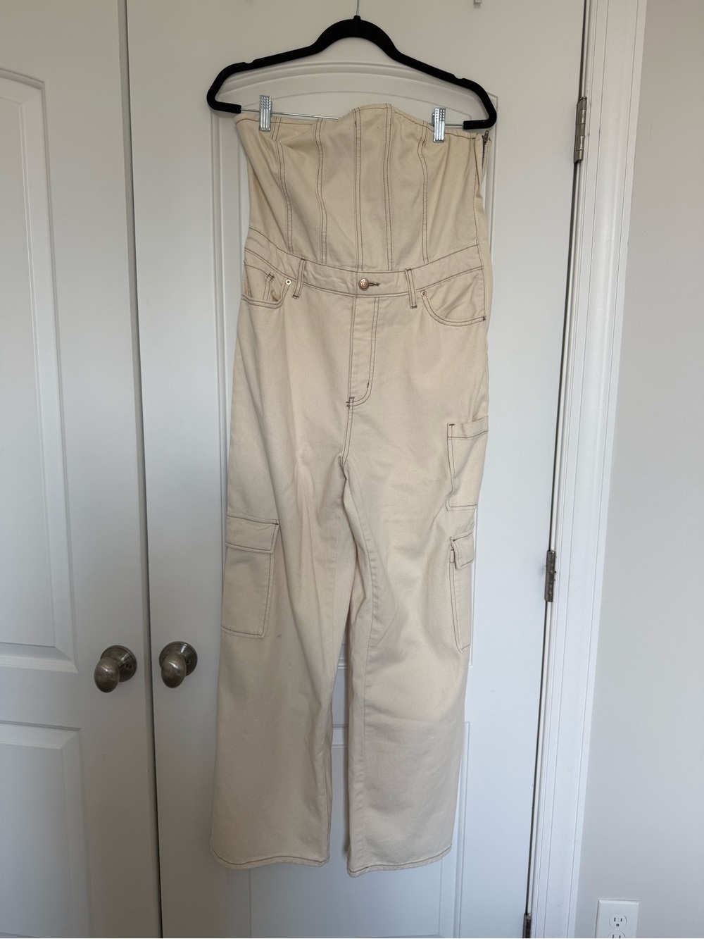 Wild Fable Cargo Strapless Jumpsuit